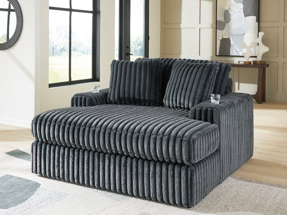 Midnight-Madness Oversized Chaise - Levi's Discount Furniture (Vineland, NJ)