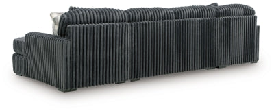 Midnight-Madness Sectional with Chaise - Levi's Discount Furniture (Vineland, NJ)