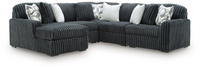 Midnight-Madness Sectional with Chaise - Levi's Discount Furniture (Vineland, NJ)