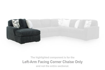 Midnight-Madness Sectional with Chaise - Levi's Discount Furniture (Vineland, NJ)