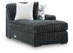 Midnight-Madness Sectional with Chaise - Levi's Discount Furniture (Vineland, NJ)