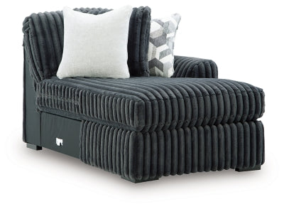 Midnight-Madness Sectional with Chaise - Levi's Discount Furniture (Vineland, NJ)