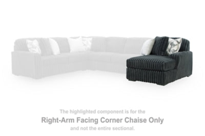 Midnight-Madness Sectional with Chaise - Levi's Discount Furniture (Vineland, NJ)