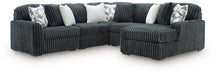 Midnight-Madness Sectional with Chaise - Levi's Discount Furniture (Vineland, NJ)