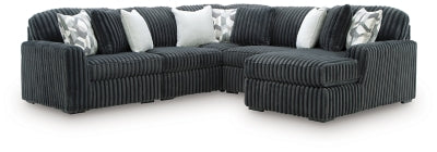 Midnight-Madness Sectional with Chaise - Levi's Discount Furniture (Vineland, NJ)