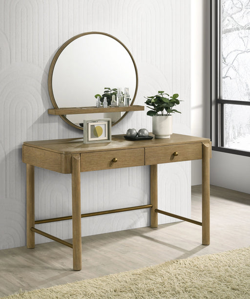 Arini Makeup Vanity Table with Wall Mirror - Levi's Discount Furniture (Vineland, NJ)