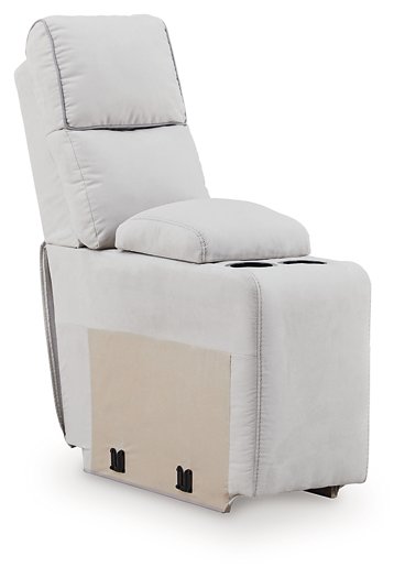 Social Pointe Reclining Sectional with Storage Consoles - Levi's Discount Furniture (Vineland, NJ)