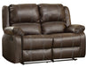 Acme Furniture Zuriel Motion Loveseat in Brown 52281 - Levi's Discount Furniture (Vineland, NJ)