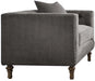 Acme Furniture Sidonia Arm Chair in Gray Velvet 53582 - Levi's Discount Furniture (Vineland, NJ)