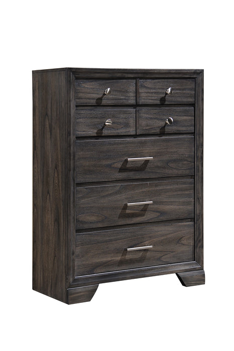 Crown Mark Jaymes Chest in Dark Brown image