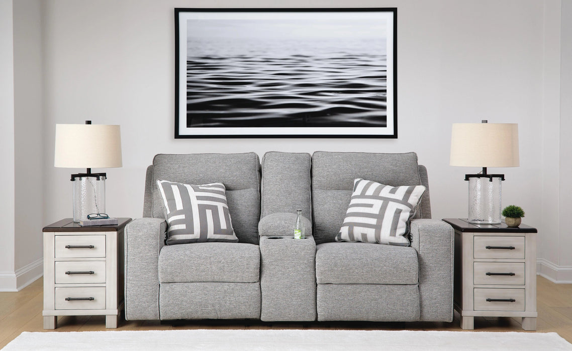Biscoe Power Reclining Loveseat - Levi's Discount Furniture (Vineland, NJ)