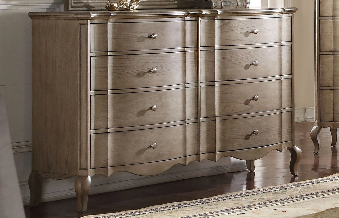 Acme Chelmsford Drawer Dresser in Antique Taupe 26055 - Levi's Discount Furniture (Vineland, NJ)