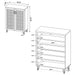 Brixton Shoe Cabinet - Levi's Discount Furniture (Vineland, NJ)