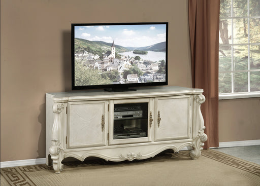 Versailles Bone White TV Stand - Levi's Discount Furniture (Vineland, NJ)