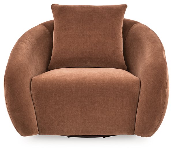 Yahya Swivel Accent Chair - Levi's Discount Furniture (Vineland, NJ)