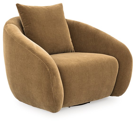 Yahya Swivel Accent Chair - Levi's Discount Furniture (Vineland, NJ)