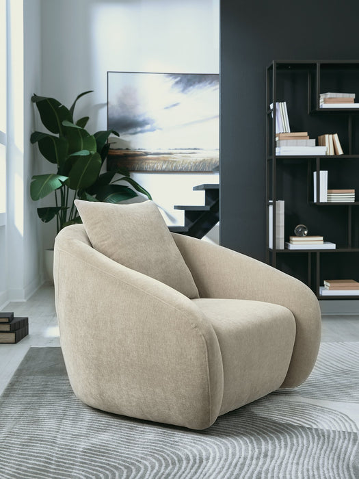 Yahya Swivel Accent Chair - Levi's Discount Furniture (Vineland, NJ)