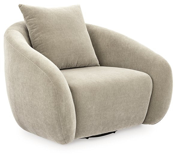 Yahya Swivel Accent Chair - Levi's Discount Furniture (Vineland, NJ)
