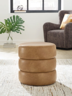 Ummi Swivel Accent Ottoman - Levi's Discount Furniture (Vineland, NJ)