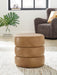 Ummi Swivel Accent Ottoman - Levi's Discount Furniture (Vineland, NJ)