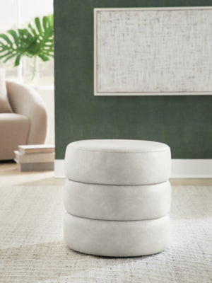 Ummi Swivel Accent Ottoman - Levi's Discount Furniture (Vineland, NJ)