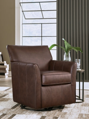 Braydunn Swivel Glider Accent Chair - Levi's Discount Furniture (Vineland, NJ)