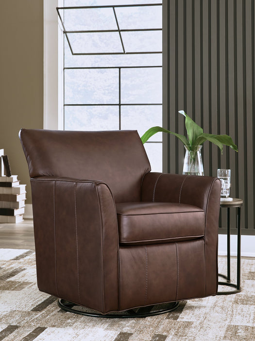 Braydunn Swivel Glider Accent Chair - Levi's Discount Furniture (Vineland, NJ)