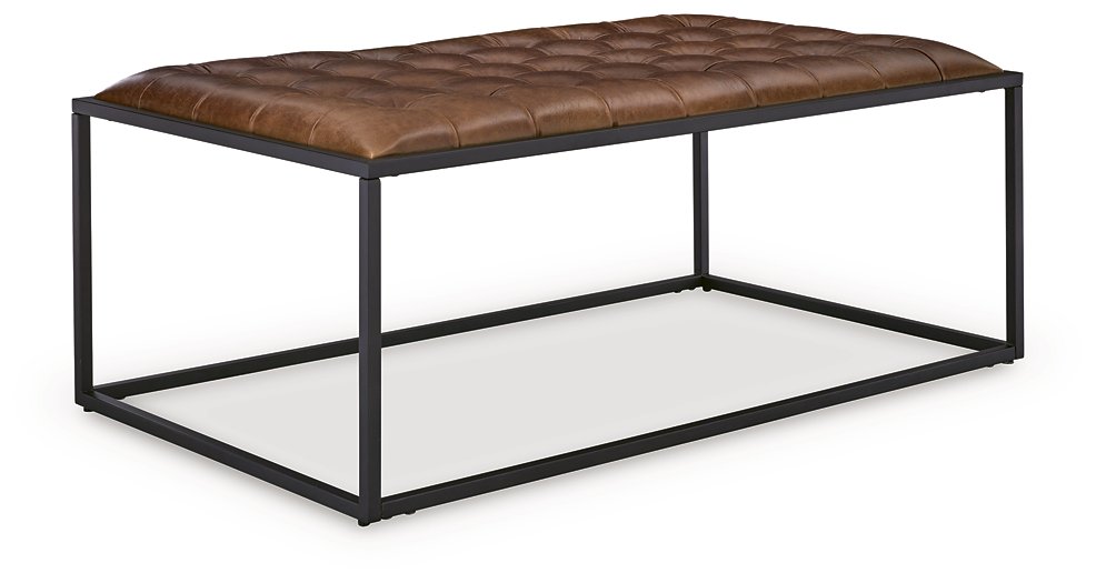 Junsor Coffee Table Ottoman - Levi's Discount Furniture (Vineland, NJ)