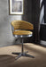 Brancaster Turmeric Top Grain Leather & Chrome Adjustable Chair w/Swivel image