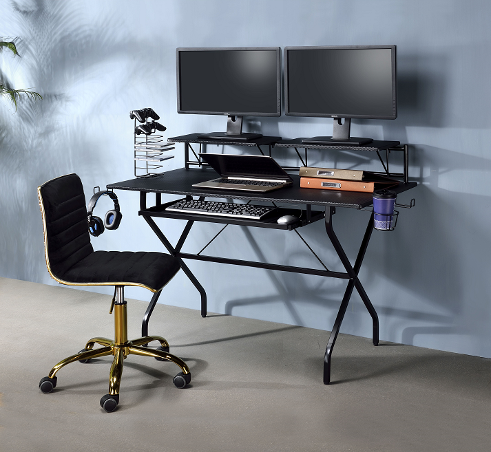 Hartman Black Computer Desk image