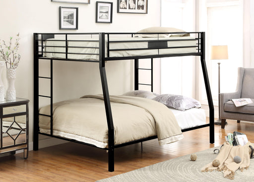 Limbra Sandy Black Full XL/Queen Bunk Bed - Levi's Discount Furniture (Vineland, NJ)