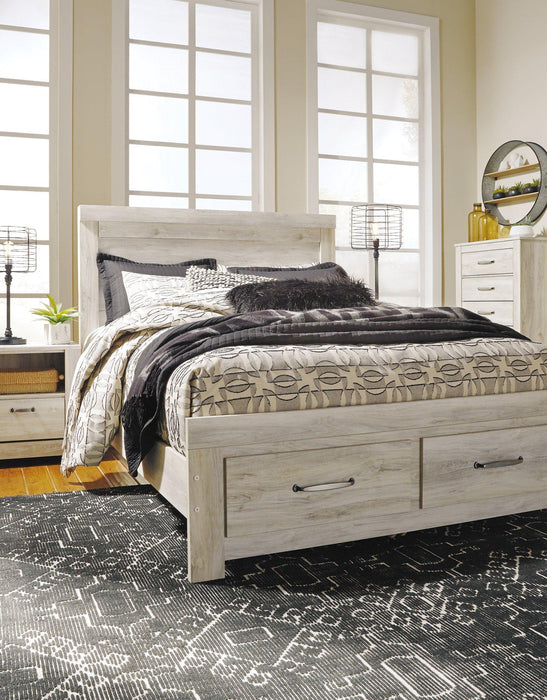 Bellaby Bed with 2 Storage Drawers - Levi's Discount Furniture (Vineland, NJ)