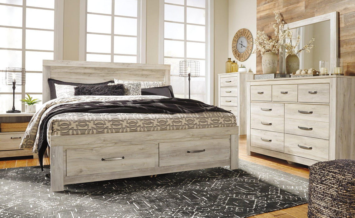 Bellaby Bed with 2 Storage Drawers - Levi's Discount Furniture (Vineland, NJ)