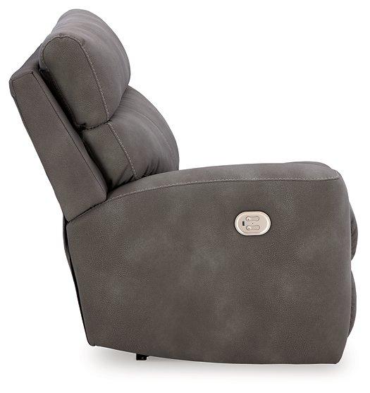 Next-Gen DuraPella Power Reclining Sectional Loveseat - Levi's Discount Furniture (Vineland, NJ)