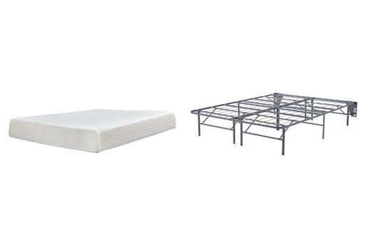 10 Inch Chime Memory Foam Mattress Set - Levi's Discount Furniture (Vineland, NJ)
