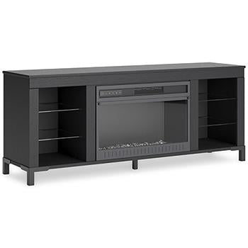 Cayberry 60" TV Stand with Electric Fireplace - Levi's Discount Furniture (Vineland, NJ)