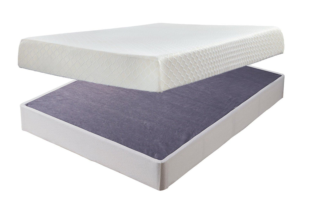 10 Inch Chime Memory Foam Mattress Set - Levi's Discount Furniture (Vineland, NJ)