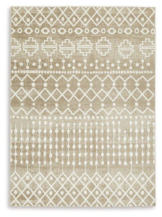 Bunchly 4'11" x 7'2" Washable Rug - Levi's Discount Furniture (Vineland, NJ)