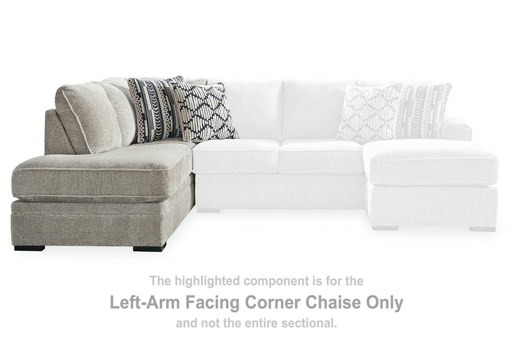 Calnita Sectional with Chaise - Levi's Discount Furniture (Vineland, NJ)