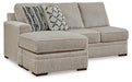 Calnita Sectional with Chaise - Levi's Discount Furniture (Vineland, NJ)