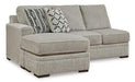 Calnita Sectional with Chaise - Levi's Discount Furniture (Vineland, NJ)