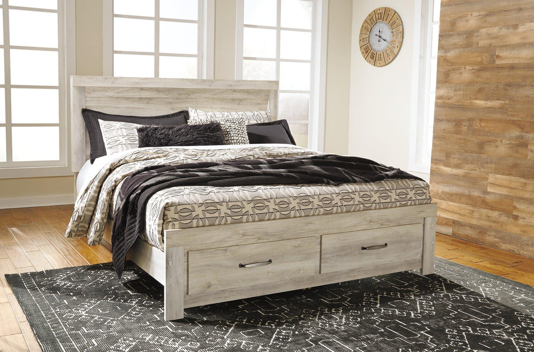 Bellaby Bed with 2 Storage Drawers - Levi's Discount Furniture (Vineland, NJ)
