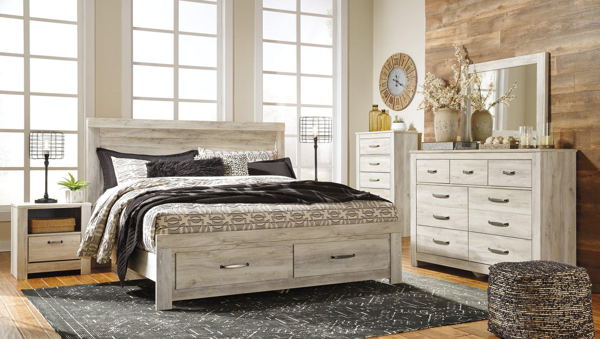 Bellaby Bed with 2 Storage Drawers - Levi's Discount Furniture (Vineland, NJ)