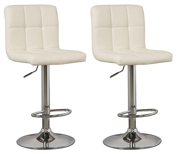 Bellatier Adjustable Height Bar Stool - Levi's Discount Furniture (Vineland, NJ)