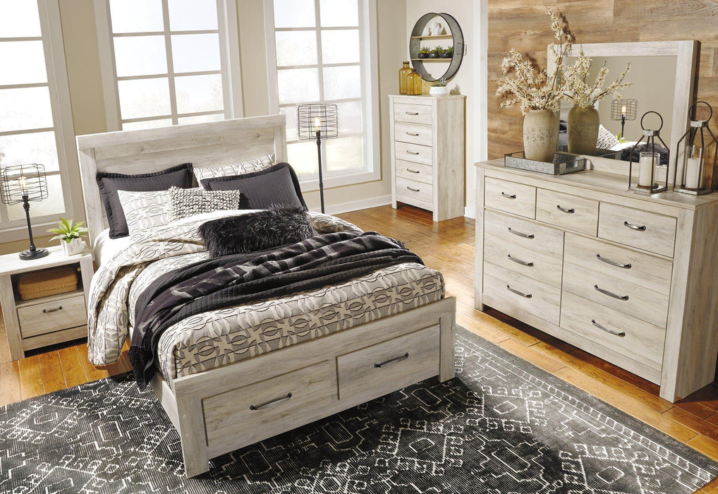 Bellaby Bed with 2 Storage Drawers - Levi's Discount Furniture (Vineland, NJ)