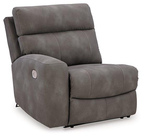 Next-Gen DuraPella Power Reclining Sectional Loveseat - Levi's Discount Furniture (Vineland, NJ)