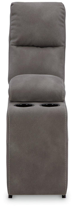 Next-Gen DuraPella Power Reclining Sectional Loveseat with Console - Levi's Discount Furniture (Vineland, NJ)