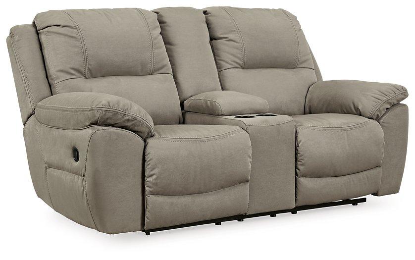 Next-Gen Gaucho Reclining Loveseat with Console - Levi's Discount Furniture (Vineland, NJ)