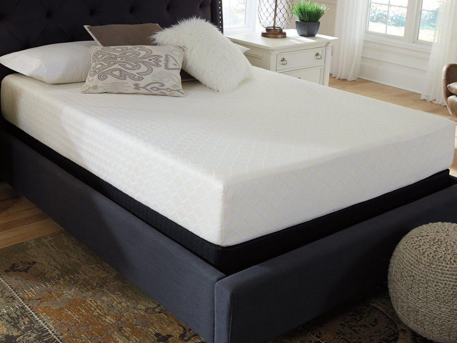 10 Inch Chime Memory Foam Mattress Set - Levi's Discount Furniture (Vineland, NJ)
