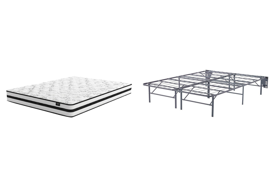 8 Inch Chime Innerspring Mattress Set - Levi's Discount Furniture (Vineland, NJ)